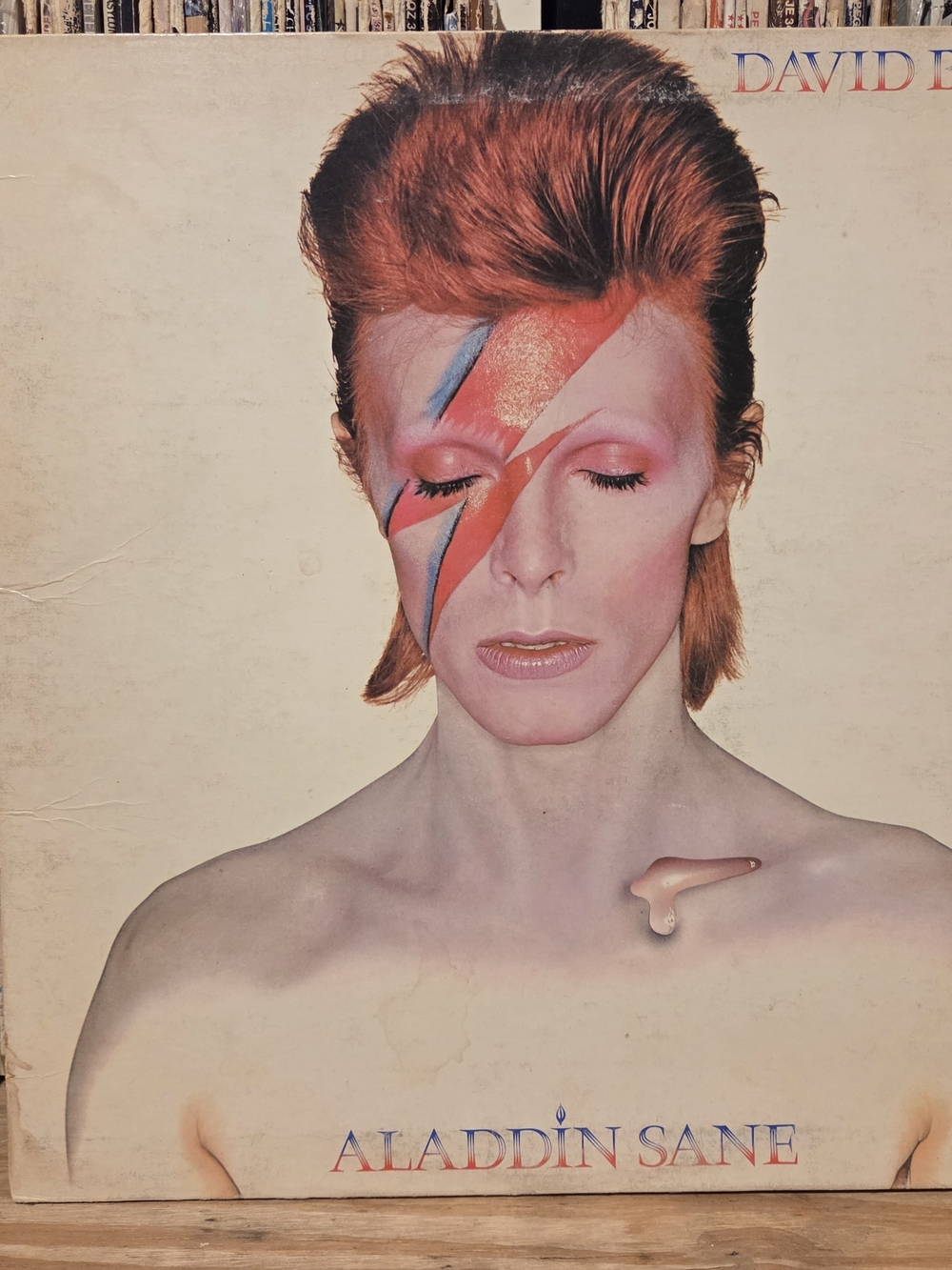 David Bowie Aladdin Sane vintage vinyl 73